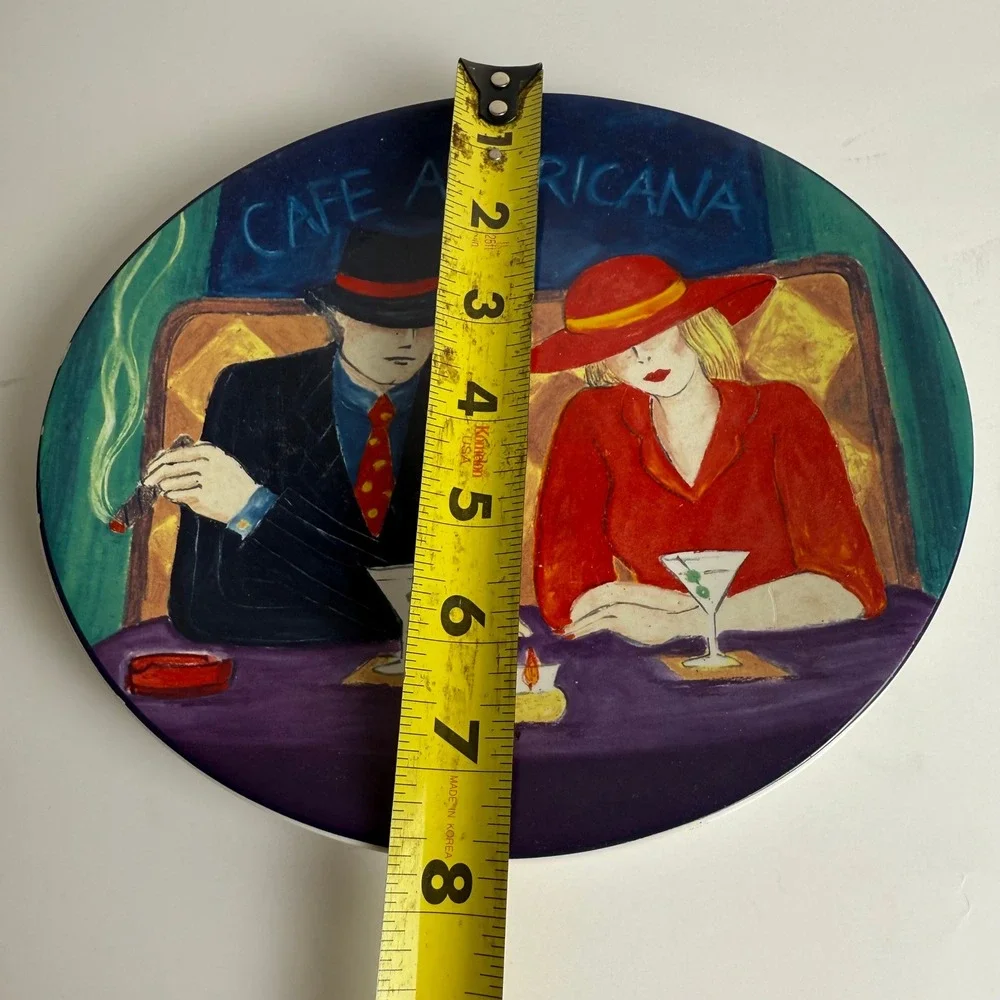 Sango Cafe Americana Salad Plate Lot of 2 8.25